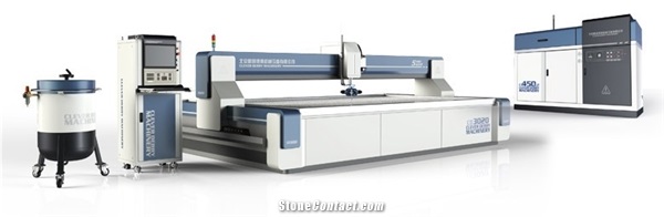 CNC 5-Axis Water Jet Machine, Waterjet Cutting Machine