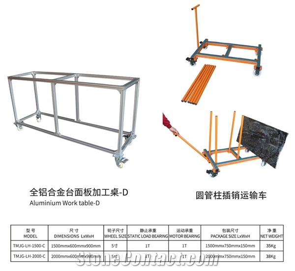 Aluminium Panel Work table Model D