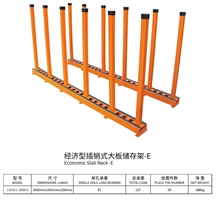 Economic Slab Rack For Countertop Model E