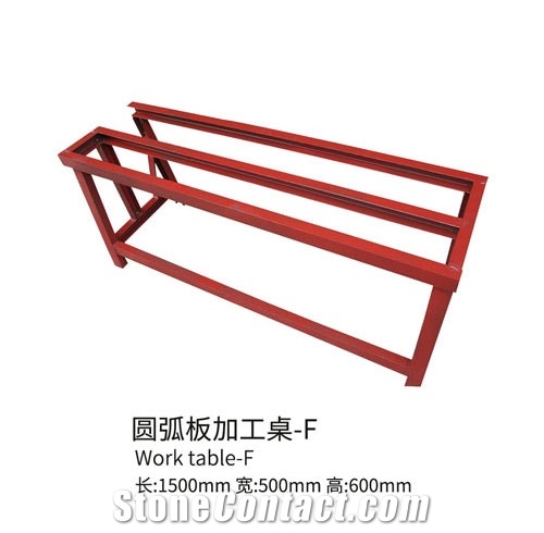 Working table Curved Grinding Table Model F