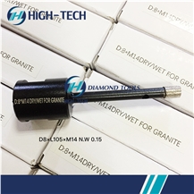 8mm Dry Core Drill Bit for Granite Concrete