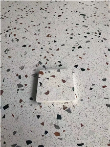 White Terrazzo floor tile cement tile White Terrazzo floor tile cement tile
