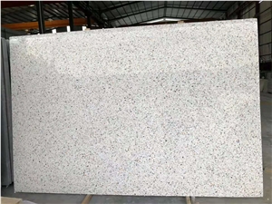 White Terrazzo floor tile cement  wall cladding