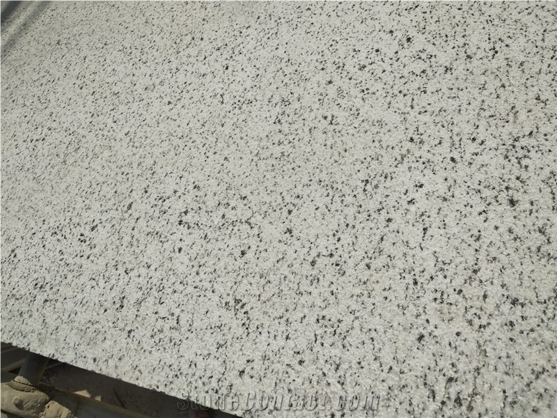 Halayeb White Bush Hammered granite slabs & tiles 