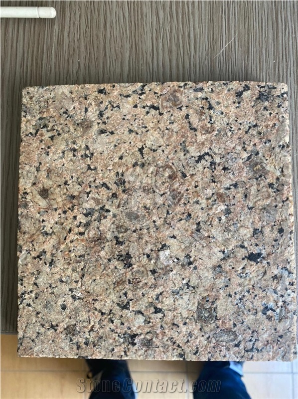 Verdy Yellow Flamed Granite slabs & tiles , verdi