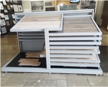 Porcelain Ceramic Flooring Tile Display Rack for Showroom