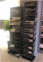 Quartz and Porcelain Tile Sample Display Rack Tower 