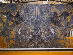 Luxury dark jade marble for hospitality project