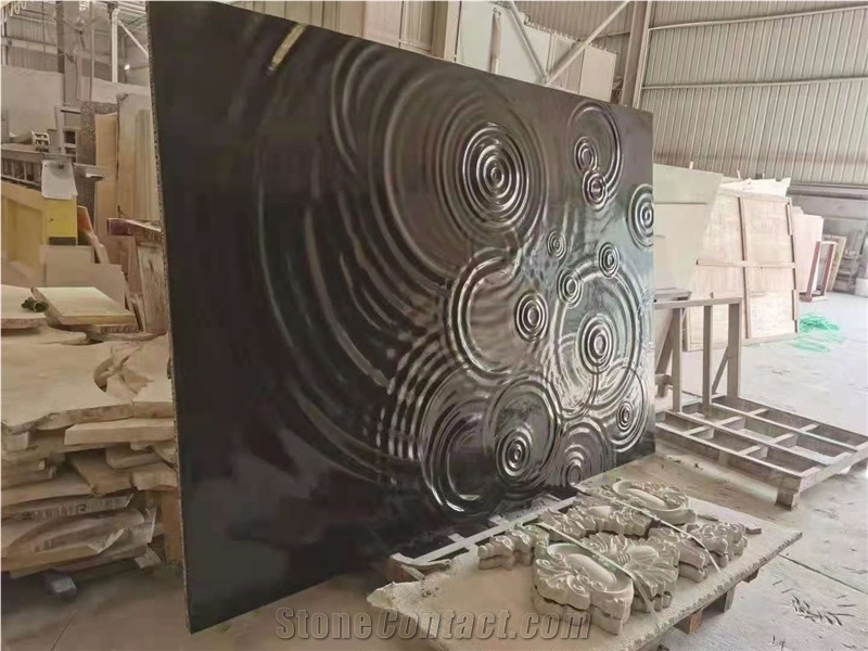China Dark Jade Marble Polished Bathroom Countertops