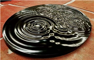China Dark Jade Marble Polished Bathroom Countertops