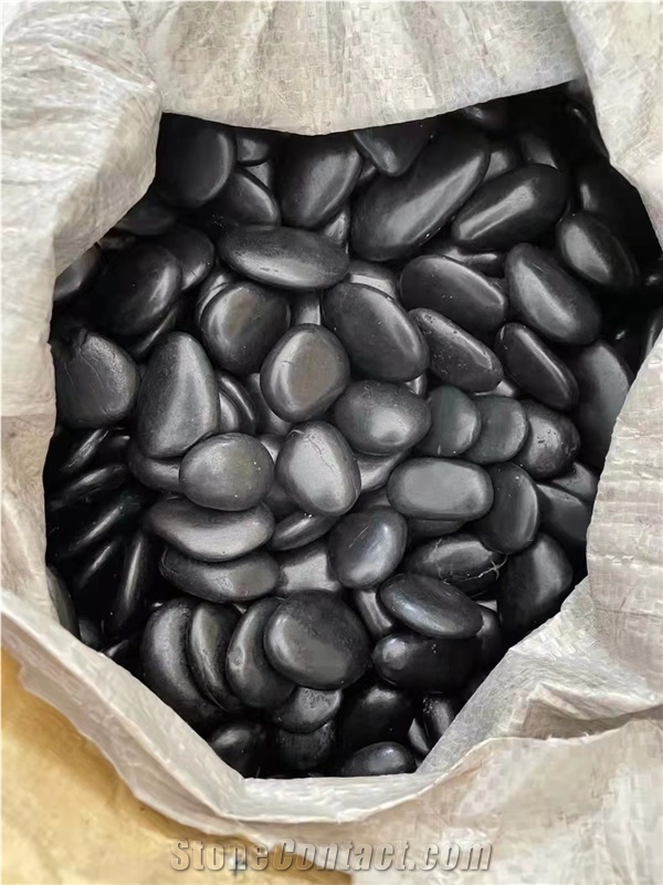 China Red Polished Walkway pebble stone Pavers