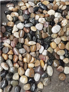 China Red Polished Walkway pebble stone Pavers