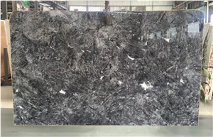 China Snow Mountain Black Fox Marble Polished table