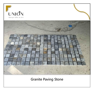 Chinese Manufacture Offer Beige Slate Cobble Stone For Floor