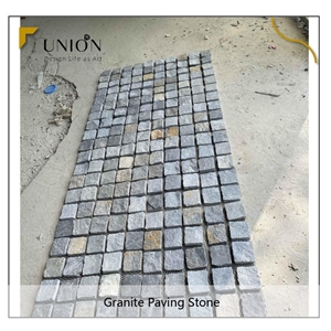 Chinese Manufacture Offer Beige Slate Cobble Stone For Floor