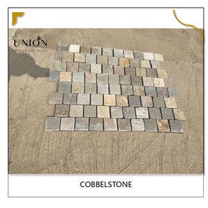 Lanscaping Stone Garden Floor Paving Tiles Cube Cobble Stone