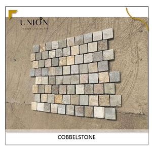 Lanscaping Stone Garden Floor Paving Tiles Cube Cobble Stone