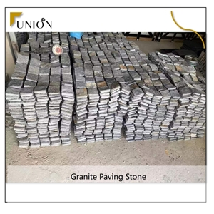 Natural Split Finishing Beige Slate Basalt Cobble Stone