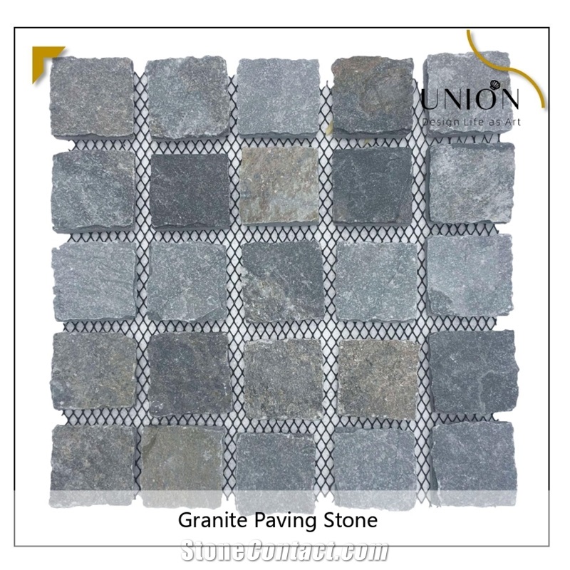 Natural Split Finishing Beige Slate Basalt Cobble Stone