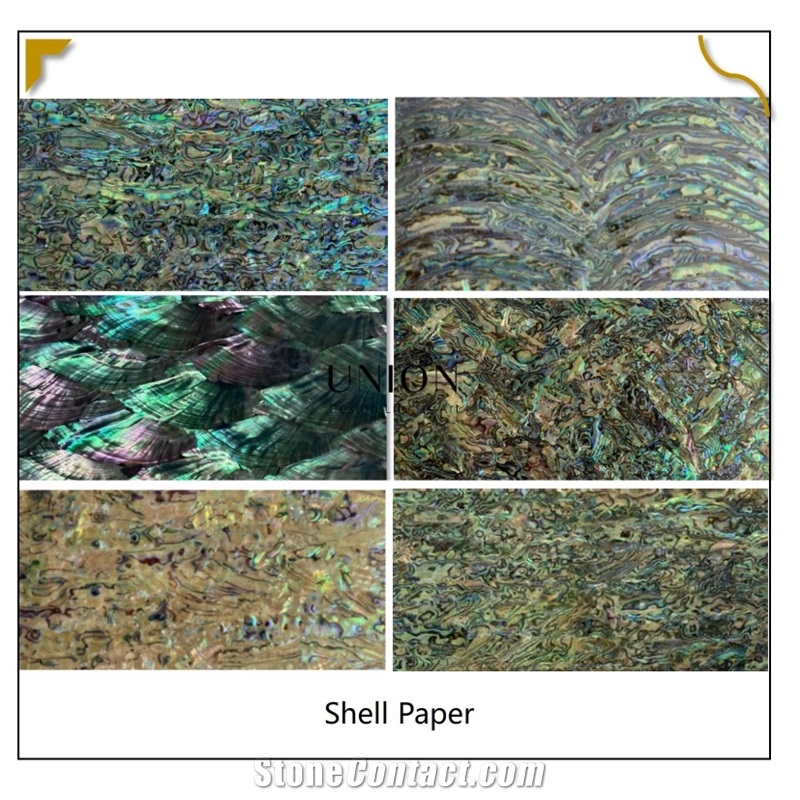 New Product Soft Shell Paper Abalone Shell Sheet Jewelry