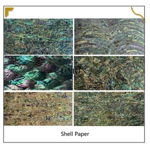 New Product Soft Shell Paper Abalone Shell Sheet Jewelry