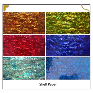 New Product Soft Shell Paper Abalone Shell Sheet Jewelry