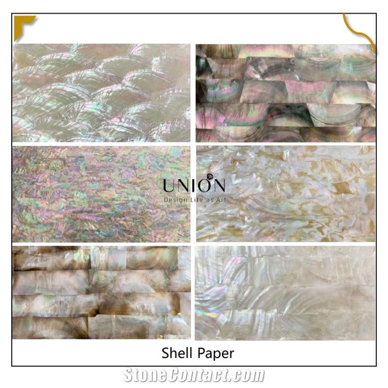 New Product Soft Shell Paper Abalone Shell Sheet Jewelry