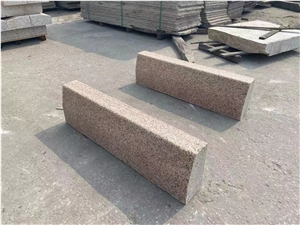Rusty Yellow G682  Curbstone Golden Beige Granite Kerbstone