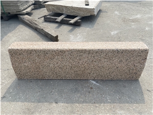 Rusty Yellow G682  Curbstone Golden Beige Granite Kerbstone