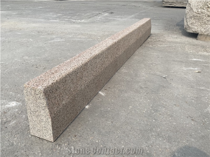 Rusty Yellow G682  Curbstone Golden Beige Granite Kerbstone