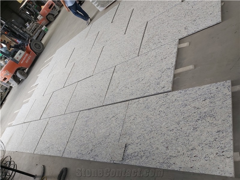 Sandblasted Giallo Santa Cecilia Granite Wall Tiles 