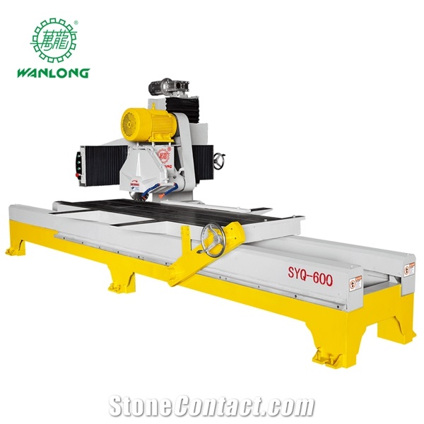 Granite Marble Stone Machinery SYQ-600 Manual Edge Cutting Machine
