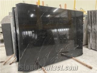 Black Quartzite Natural Quartzite Slabs Tile 