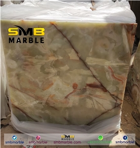 Green Onyx - Pakistan Green Onyx Tiles & Slabs.