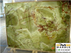 Pakistan Green Onyx, Tiles & Slabs