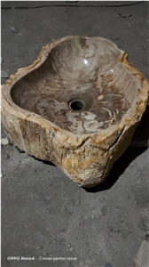 Petrified Wood Stone Sinks, Basins