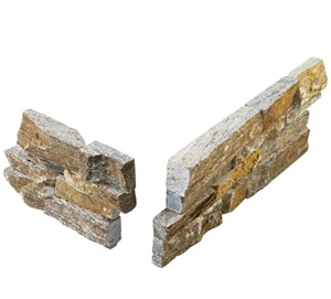 Rust Slate Stone Veneer Cultured Stone Stacked Stone Panels