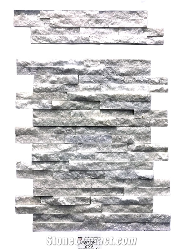 White Thin Stone Veneer, Ledge Stone, Cultured Stone