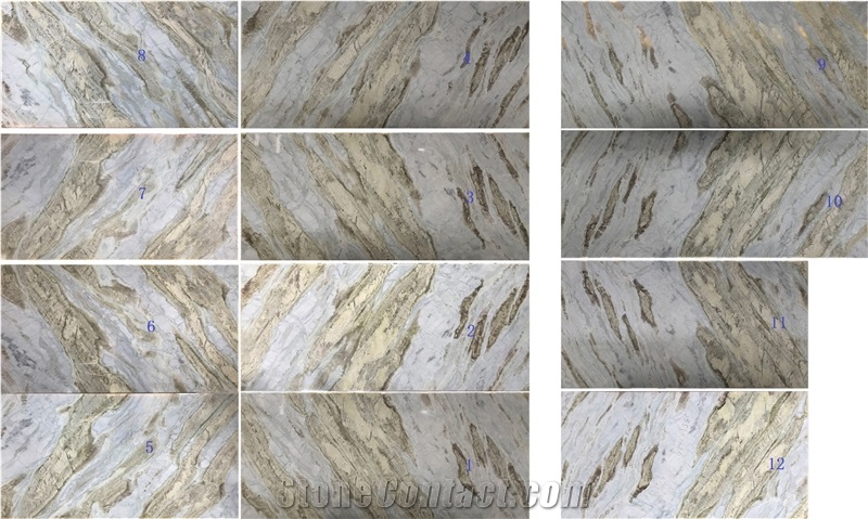 Imperial Jade Marble Golden Blue Onyx Tile Indoor Stone