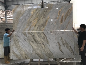 Top Quality Polished Slab Blue Jade Stone Marble