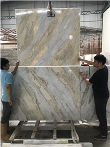 Top Quality Polished Slab Blue Jade Stone Marble
