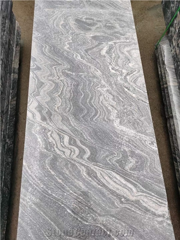 China Juparana Multicolour Grain Grey White Granite