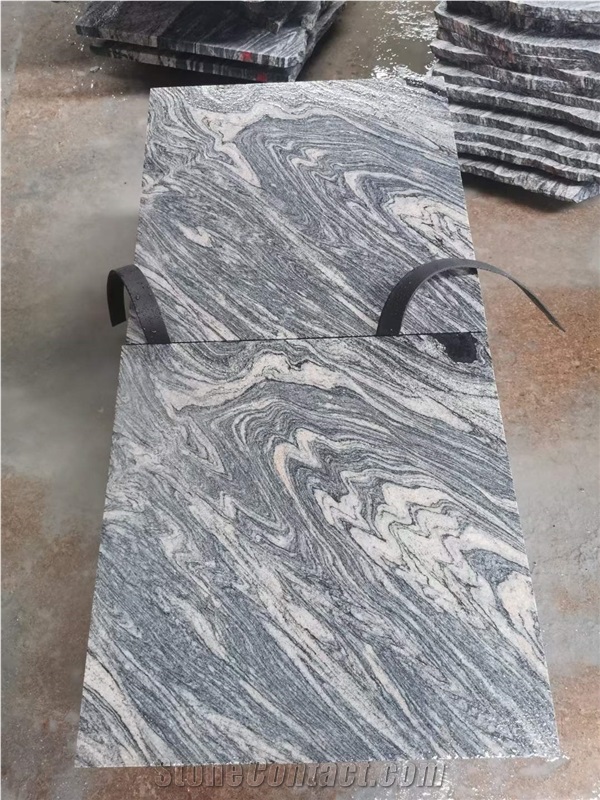 China Juparana Multicolour Grain Grey White Granite