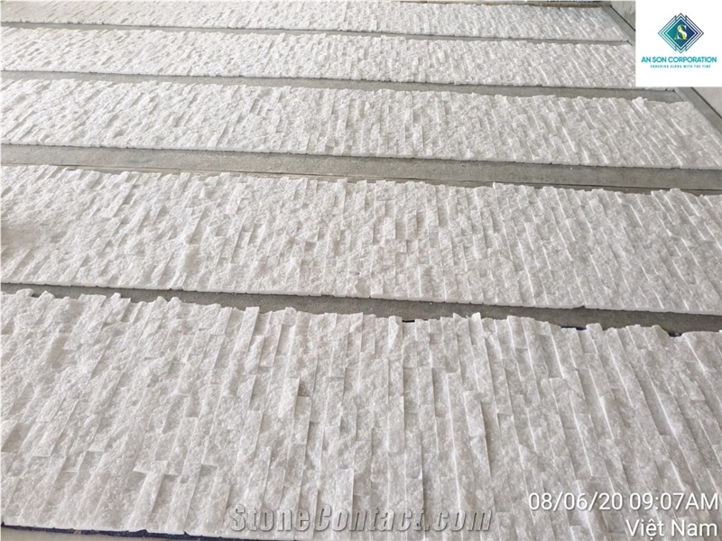 Beautiful Wall Cladding White Marble
