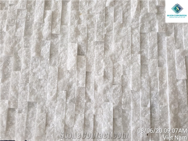 Beautiful Wall Cladding White Marble