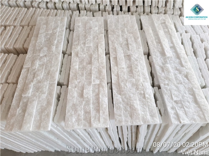 Beautiful Wall Cladding White Marble