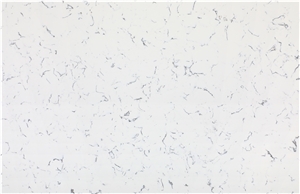 Carrara Artificial Quartz Stone Slabs White Grey
