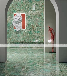 Green Design Sintered Stone Wall Slate Cladding Slab