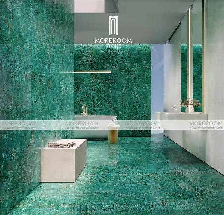 Green Design Sintered Stone Wall Slate Cladding Slab