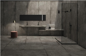 Grey Italian Marble Sintered Slab For Bathroom